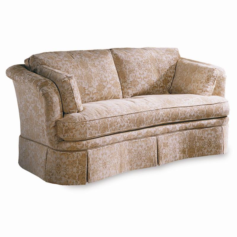Sherrill Traditional Loose Back Cushion Sofa with Skirt Stuckey